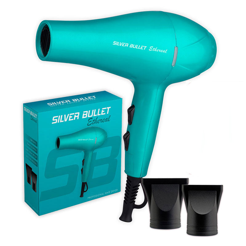 Silver Bullet Ethereal Professional Hair Dryer - Turquoise