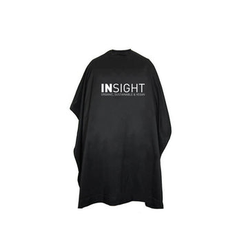 Insight Barber Cape Plain Black – WaterProof and Chemical Proof