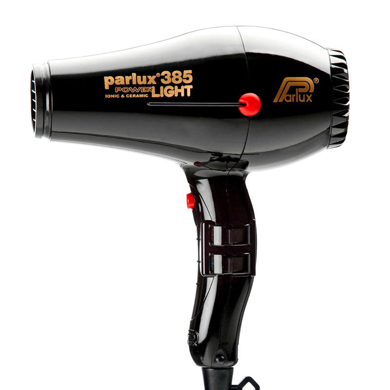 385 Parlux Power Light Ceramic and Ionic Hair Dryer - Black